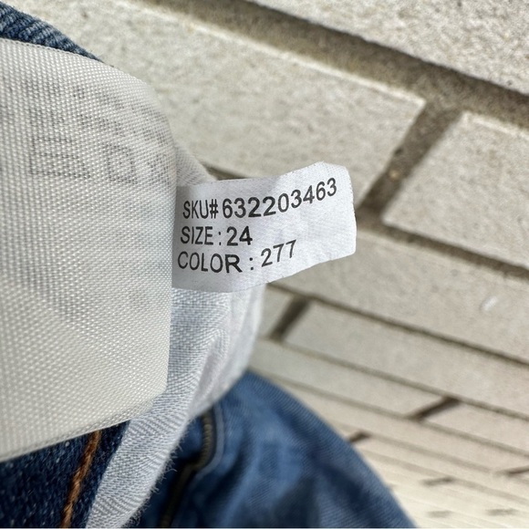 Abercrombie & Fitch A&F Annie High Rise Girlfriend Jeans Distressed - Picture 11 of 12